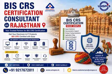 Jaipur, Legal, How To Get BIS CRS Certification Consultant In Rajasthan