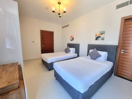Amwaj Islands, Apartments, Flats, Houses & Villas, BHD 400/month,  Furnished,  2 BR,  120 Sq. Meter,  Sea View 2 BR FF Apartment With Balcony & Wifi For Rent