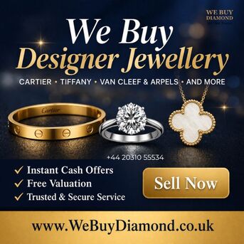 London, Items Wanted, Sell Your Designer Jewellery - Trusted UK Buyers 💎