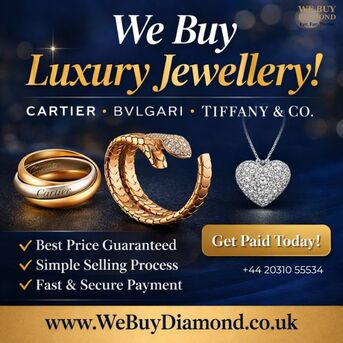 London, Items Wanted, Sell Your Designer Jewellery - Trusted UK Buyers 💎