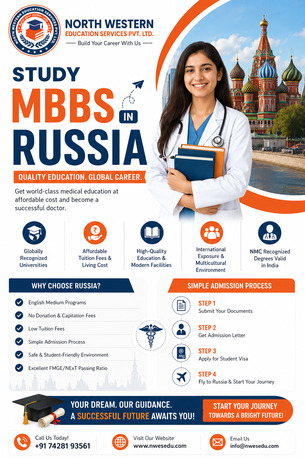 Mumbai, Counseling, 🩺 Study MBBS In Russia – Where Your Medical Dreams Take Flight!