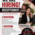 We&rsquo;re Hiring Female Receptionist!