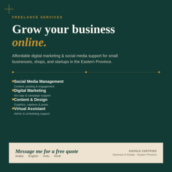 Islamabad, Marketing, Digital Marketing & Social Media Services