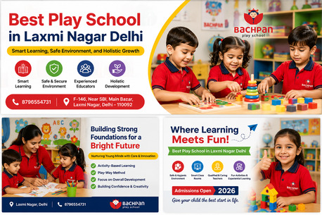 Laxmi Nagar, Daycare, Play School Laxmi Nagar Delhi | Trusted Preschool For Early Learning