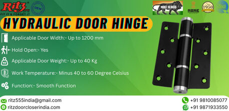 Mumbai, Heavy Equipment, Hydraulic Door Hinges