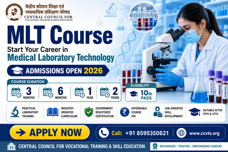 New Delhi, Education, MLT Course Admission Open 2026 &ndash; Apply Now