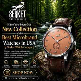New York, Watches, USD 799,  Have You Seen Our New Collection Of The Best Microbrand Watches In USA By Serket Watch Com