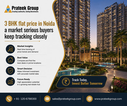 Noida, Real Estate, 3 BHK Flat Price In Noida A Market Serious Buyers Keep Tracking Closely