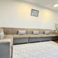 SAR 500,  L‑Shaped Grey Sofa