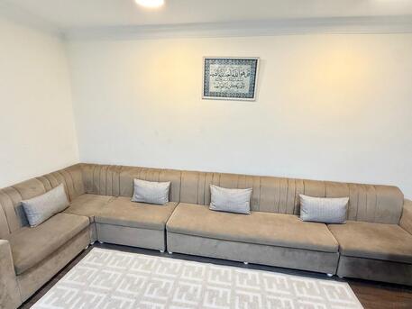 Jubail, Furniture, SAR 500,  L‑Shaped Grey Sofa