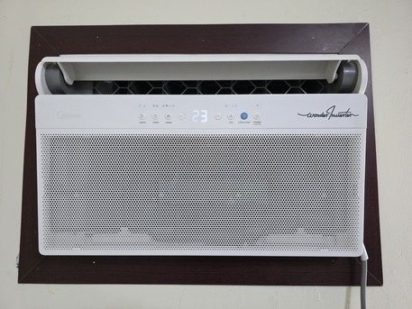 Al Khobar Al Shamalia, Air Conditioners, SAR 1550,  Midea. Wonder Window A/C. 17,600 BTU. Inverter Compressor (1.5 TON)