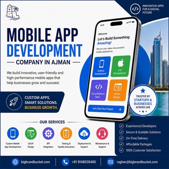 Ajman, Software Development, Hire Mobile App Development Company In Ajman