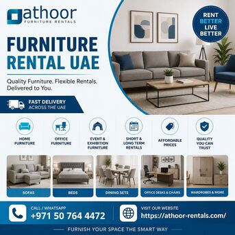 Dubai, Business, Furniture Rental UAE | Home, Office & Event Furniture For Rent