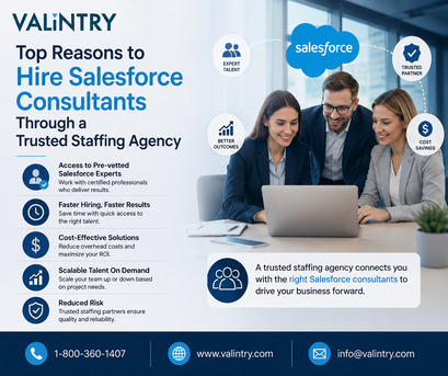 New York, Software Development, Top Reasons To Hire Salesforce Consultants Through A Trusted Staffing Agency