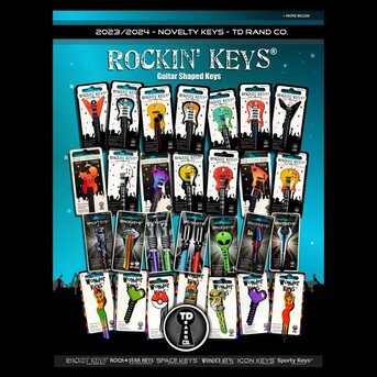 New York, Household Items, USD 6,  Custom House Keys: Unique Key Designs For Your Keychain &ndash; Guitar Shaped Keys