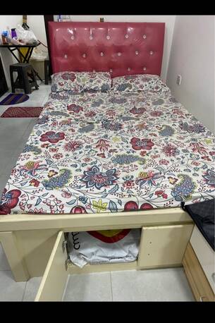 Manama, Furniture, BHD 15,  Bed With Mattress For Sale