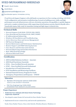 Riyadh, Job Seekers, IT Support