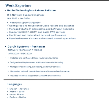 Riyadh, Job Seekers, IT Support
