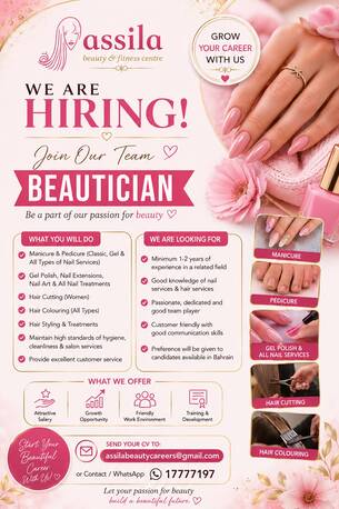 East Riffa, Jobs, Beautician