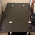 SAR 120,  Used Black Glass Coffee Table / Tea Table With Normal Wear And Tear