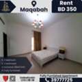BHD 350/month,  Furnished,  2 BR,  Fully Furnished 2 Bedroom Apartment For Rent &ndash; Maqabah | BD 350/- (Inclusive Of EWA)