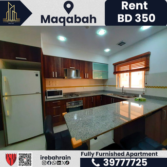 Saar, Apartments, Flats, Houses & Villas, BHD 350/month,  Furnished,  2 BR,  Fully Furnished 2 Bedroom Apartment For Rent &ndash; Maqabah | BD 350/- (Inclusive Of EWA)