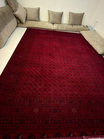 Al Safa, Furniture, Sar 6750,  Authentic Afghan Handmade Carpet &ndash; Premium Quality