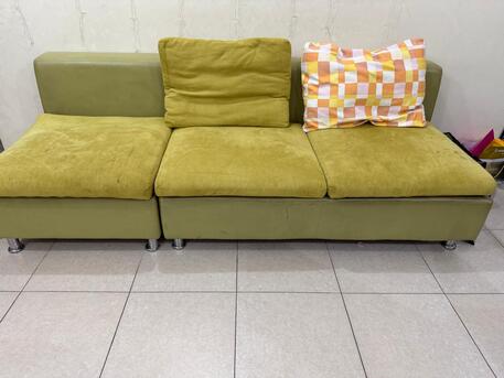 Riyadh, Furniture, SAR 450,  Sofa Set With Wooden Center Table