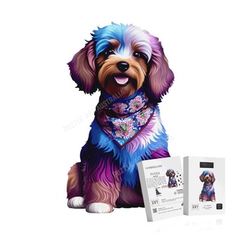 Sydney, Baby & Kid Stuff, AUD 55,  Cavoodle Love ~ Decorative Wooden Puzzle