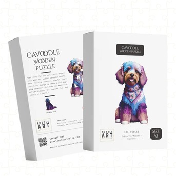 Sydney, Baby & Kid Stuff, AUD 55,  Cavoodle Love ~ Decorative Wooden Puzzle