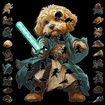 Sydney, Baby & Kid Stuff, AUD 55,  Cavoodle Skylord ~ Decorative Wooden Puzzle