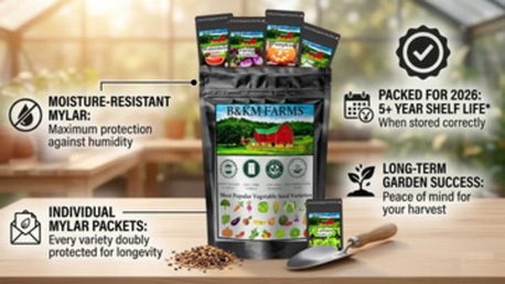 New York, Business, Vegetable Seeds Variety Pack & Heirloom Seed Kit