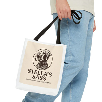 New York, Business, Everyday Tote Bag | Polyester Tote Bag For Dog Moms
