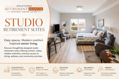 Toronto, General, STUDIO RETIREMENT SUITES &ndash; Cozy Senior Living Spaces