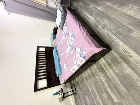 Khobar, Furniture, SAR 400,  SAR 400 Super King Size Wooden Bed For Sale With Mattress