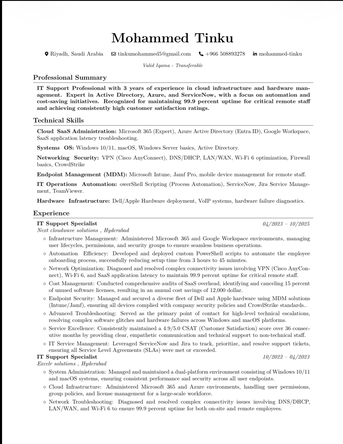 Jizan, Job Seekers, IT Support Specialist