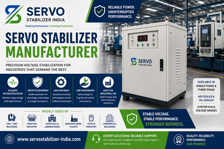 Lucknow, Items Wanted, Industrial Servo Stabilizer Manufacturer & Supplier In Delhi, India