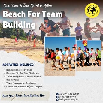 Goa, Event Planning, Beach Games For Adults Team Building