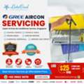 SGD 25,  Gree Aircon Servicing
