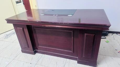 Olaya, Furniture, SAR 150,  Solid Wood Executive Office Desk/Study Desk