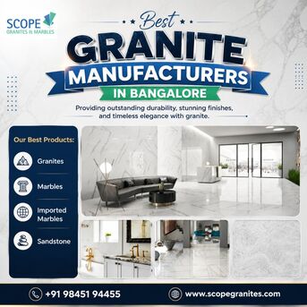 Bangalore, Construction, Best Granite Manufacturers In Bangalore