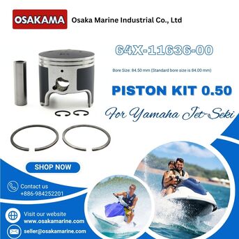 Dubai, Auto Parts, AED 99999,  YAMAHA PWC PISTON KIT 0.50 &ndash; 64X-11636-00