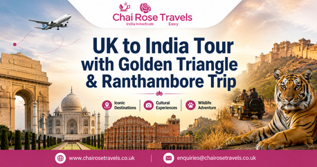 London, Travel, UK To India Tour With Golden Triangle & Ranthambore Trip