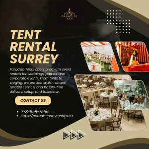 Surrey, Event Planning, Affordable Tent Rental Surrey For Outdoor Celebrations & Events