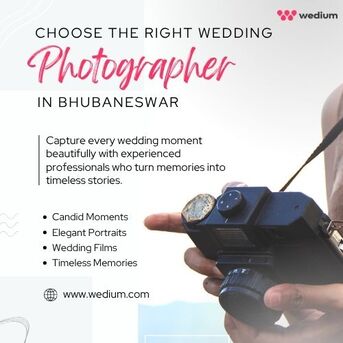 Bhubaneswar, Photography, Choose The Right Wedding Photographer In Bhubaneswar