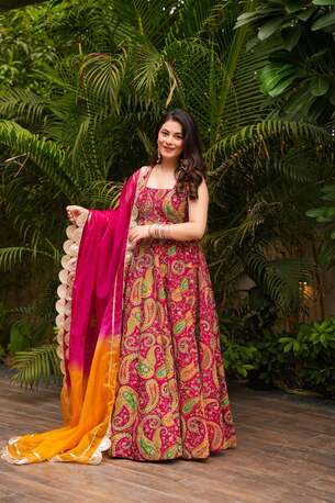 Jaipur, Clothing & Accessories, INR 12000,  Buy Idaho Folk Fever Maxi Set Online