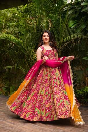 Jaipur, Clothing & Accessories, INR 12000,  Buy Idaho Folk Fever Maxi Set Online