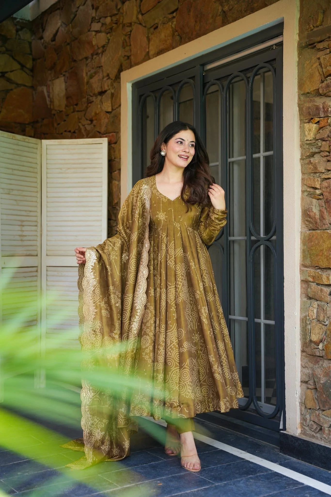 Jaipur, Clothing & Accessories, INR 6500,  Buy Idaho Earthen Grace Cosmos Kurta Set Online