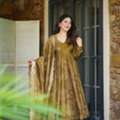 INR 6500,  Buy Idaho Earthen Grace Cosmos Kurta Set Online