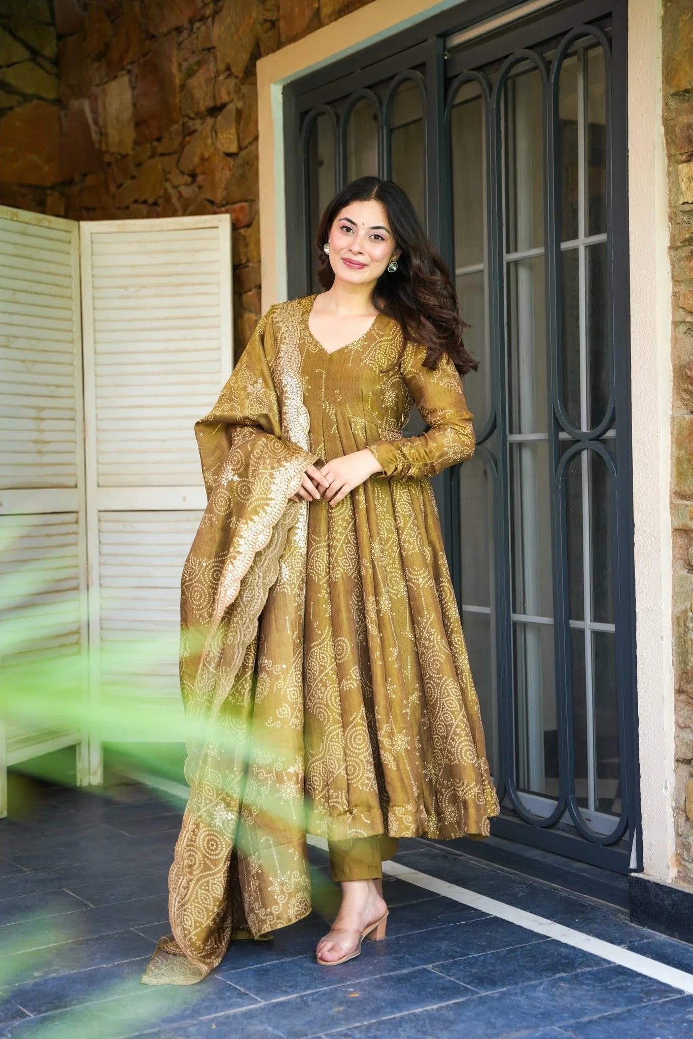 Jaipur, Clothing & Accessories, INR 6500,  Buy Idaho Earthen Grace Cosmos Kurta Set Online